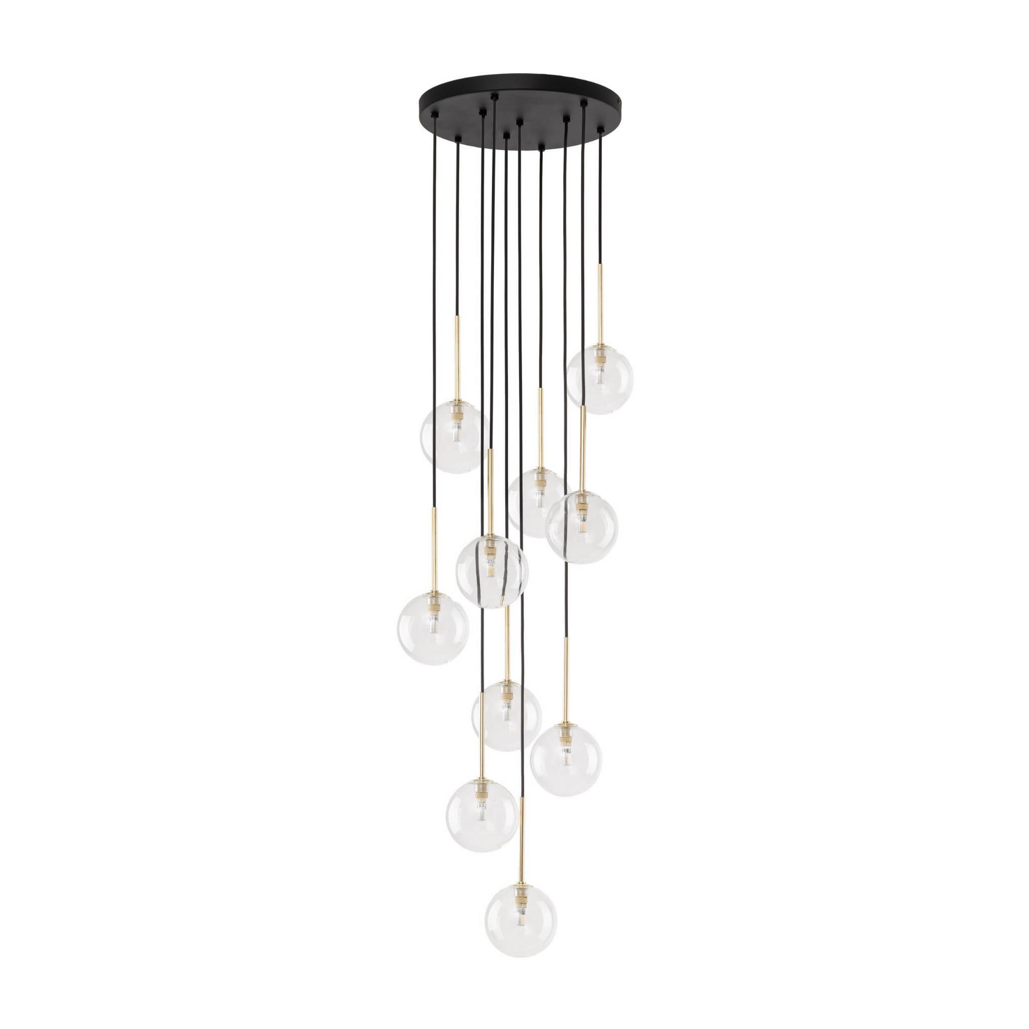 Люстра TK-Lighting 5944 Nilos Black/Gold - фото 1