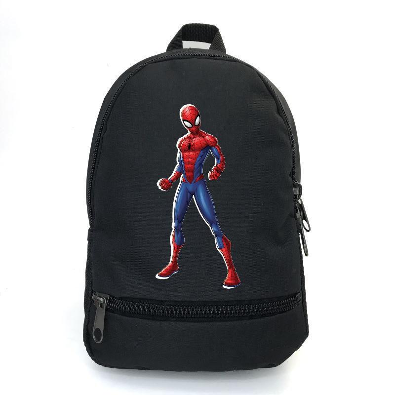 Школьный рюкзак подростковый Cappuccino Toys с принтом Spiderman-001 12,5 л Черный (1558626661)