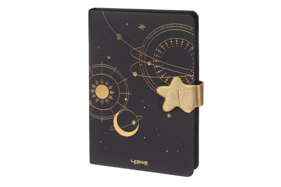 Блокнот Планетарій 1 із чорним листям Блокнот Планетарій 1 із чорним листям