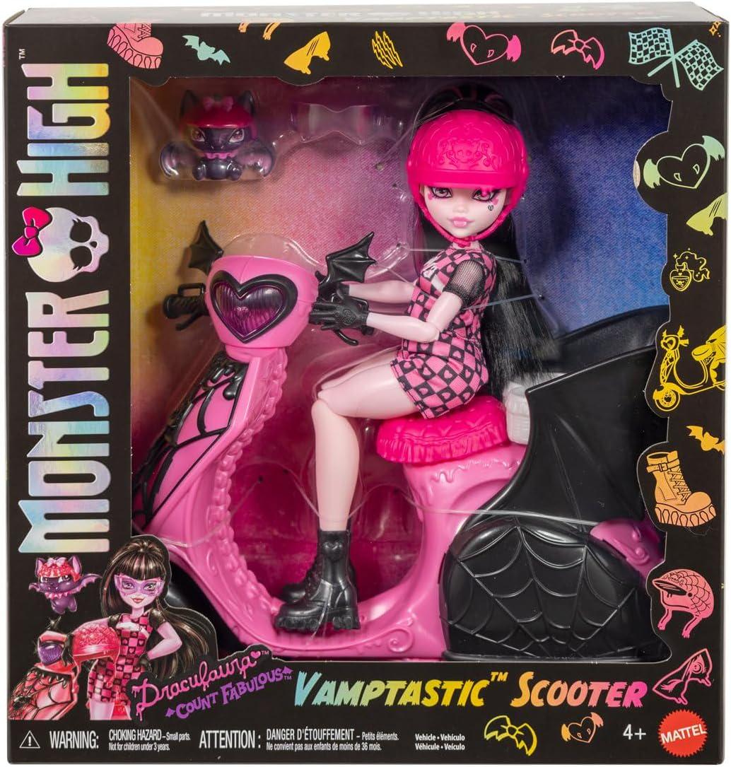 Кукла Monster High Draculaura Scooter Set (29881773) - фото 2