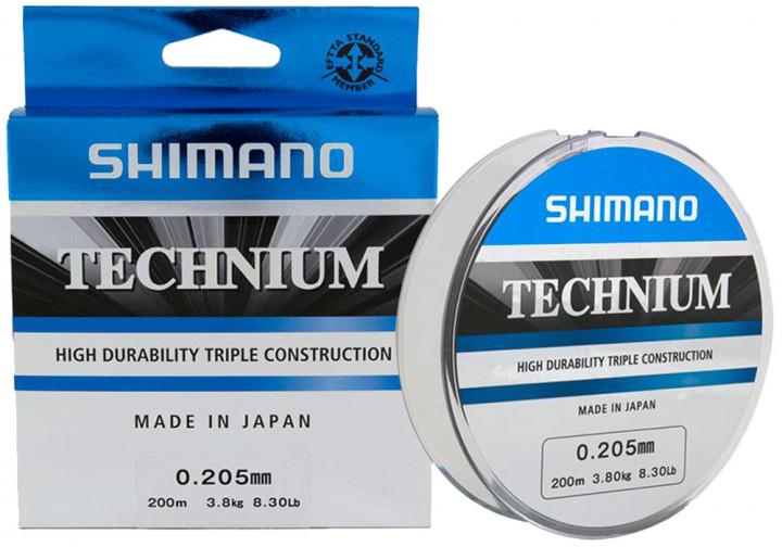 Леска Shimano Technium 200 м 0,305 мм 8,5 кг 19lb