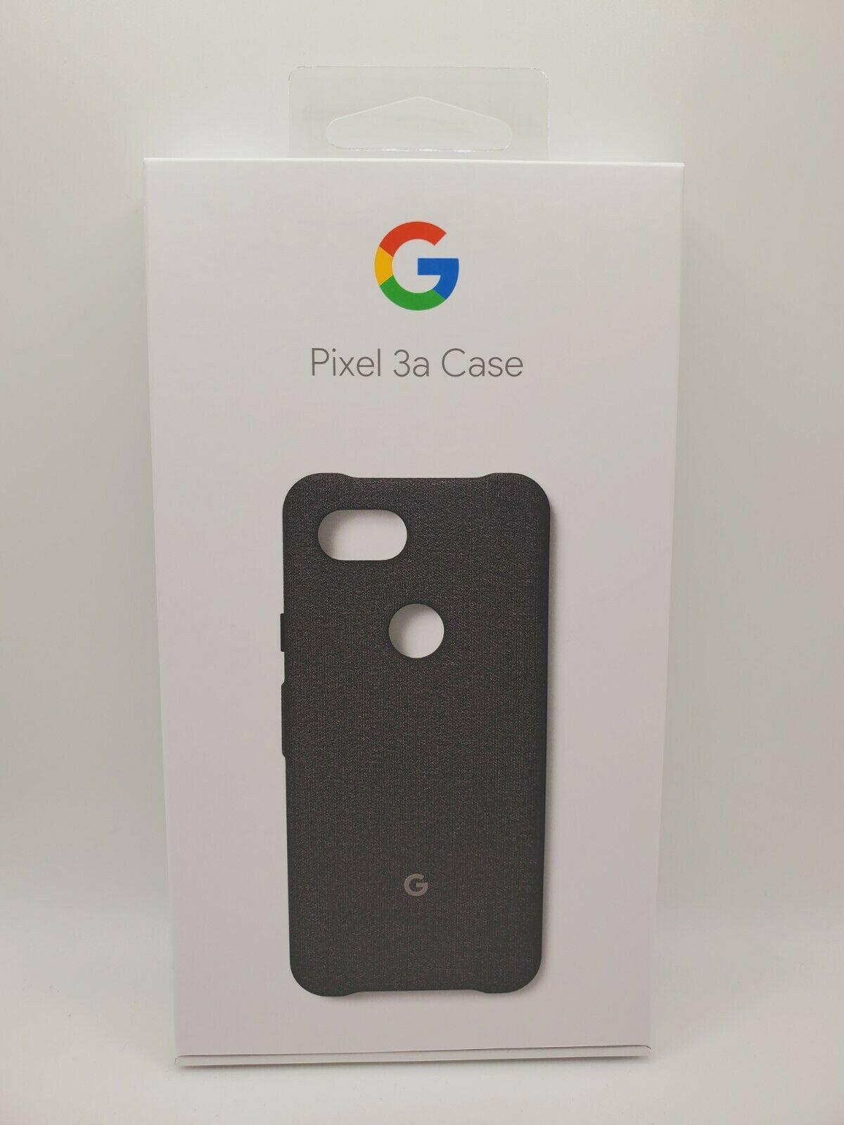 Протиударний чохол Official Fabric Case GA00790 для Google Pixel 3a (5.6") Carbon Black - фото 4