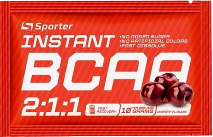 Аминокислоты ВСАА Sporter Instant BCAA 2:1:1 Вишня 10 г