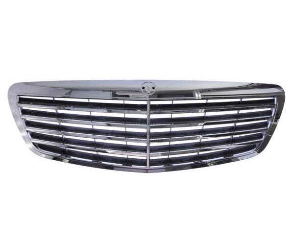 Решетка радиатора AVTM Mercedes S-Class W221 2006-2012 без эмблемы (184612990)