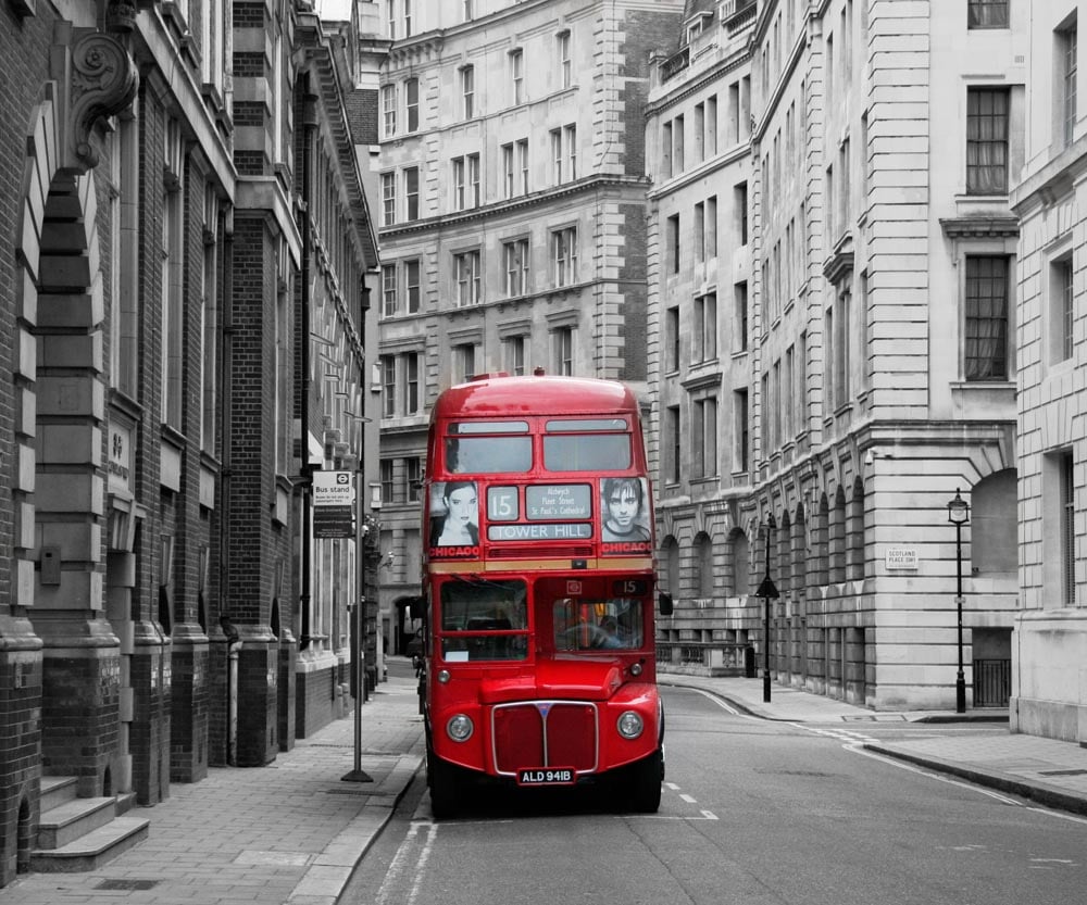 Фотообои WS Wallpaper Лондон 360x260 см (31120)