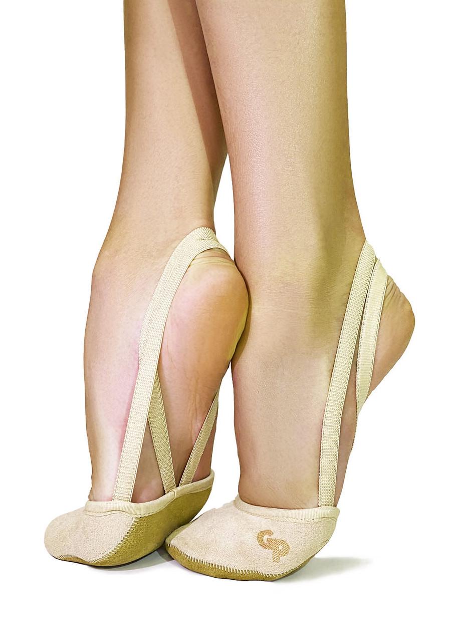 Напівчешки дитячі GRAND PRIX IRINA шкіра р. 33/34 Тілесний (6936116100384)