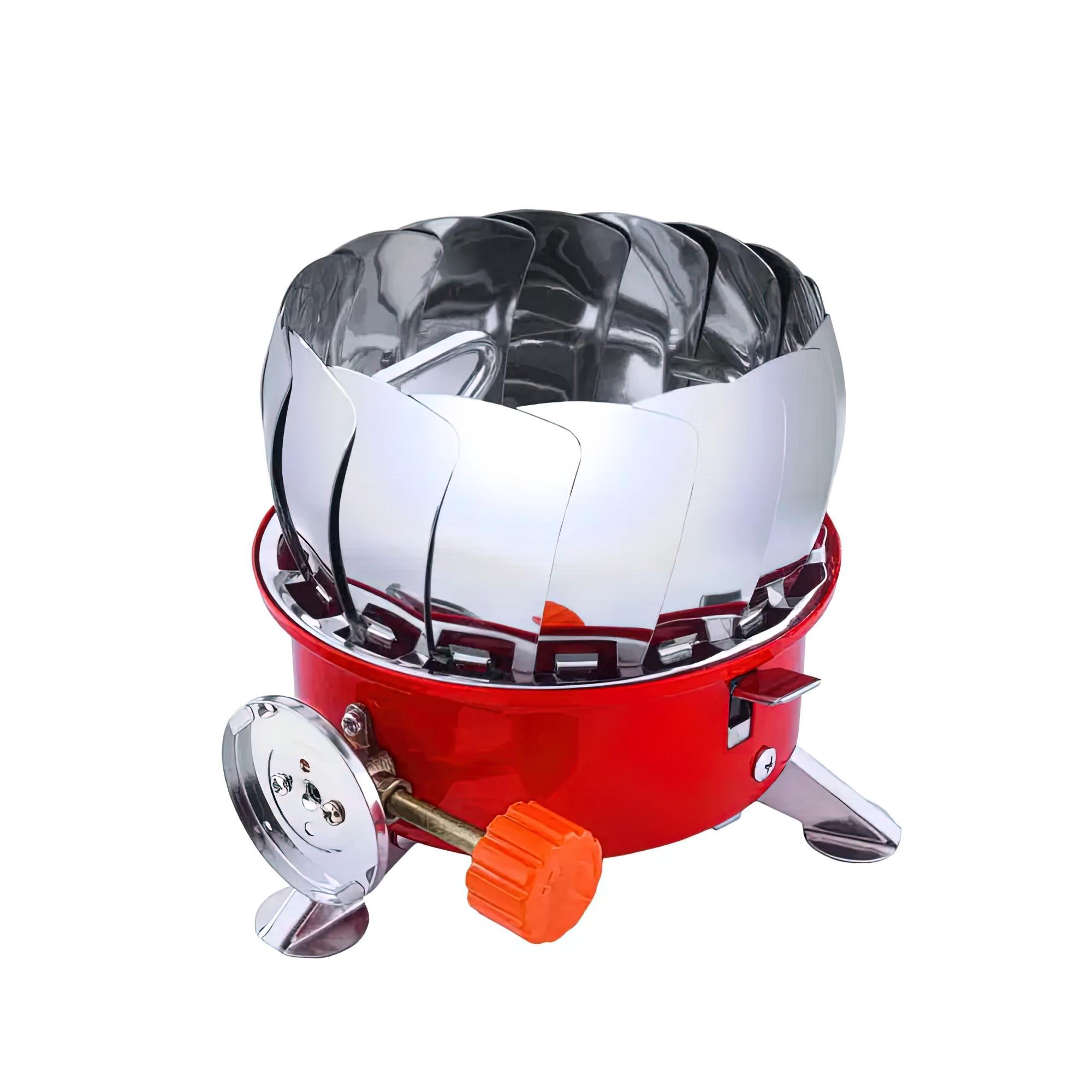 Газова плита Пелюстка із захистом від вітру портативна 21 см (14k09p008v2) - фото 2 Газова плита Пелюстка із захистом від вітру портативна 21 см (14k09p008v2) - фото 2