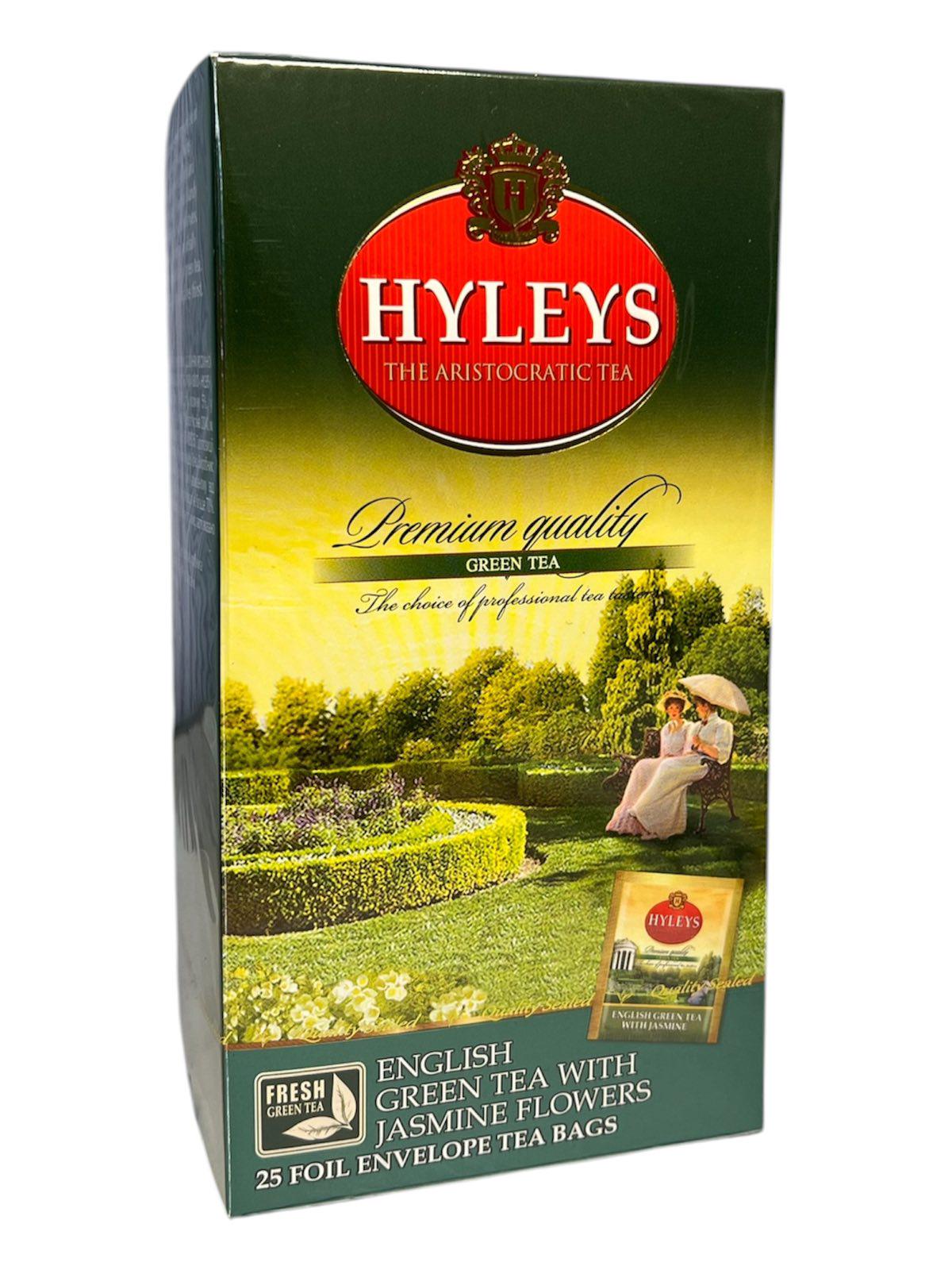 Чай Hyleys зеленый с жасмином Английский 25 пакетиков в фольге (60591)