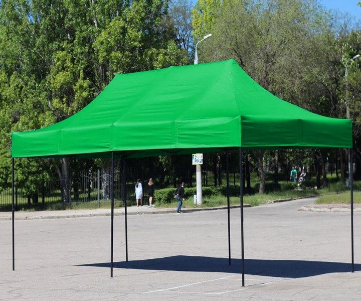 Намет шатер розсувний 3х6 м Зелений (6349669) - фото 2 Намет шатер розсувний 3х6 м Зелений (6349669) - фото 2