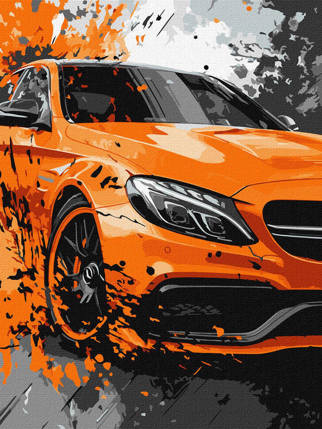 Набір для розпису по номерах Ideyka Яскрава міць КНО5154 30x40 см (MTT-201567)