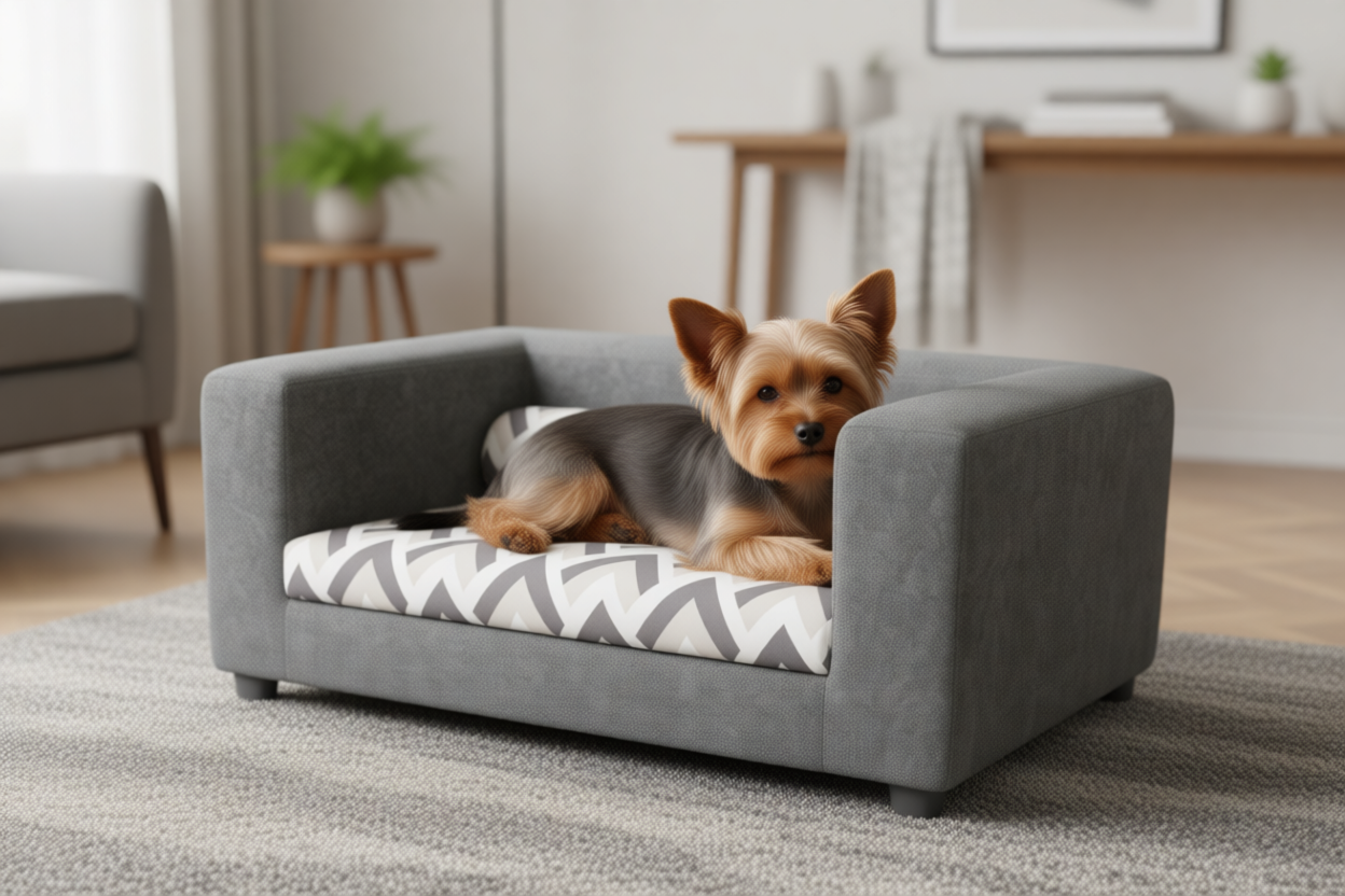 Лежак диван для собак і кішок Орнамент (6598233)