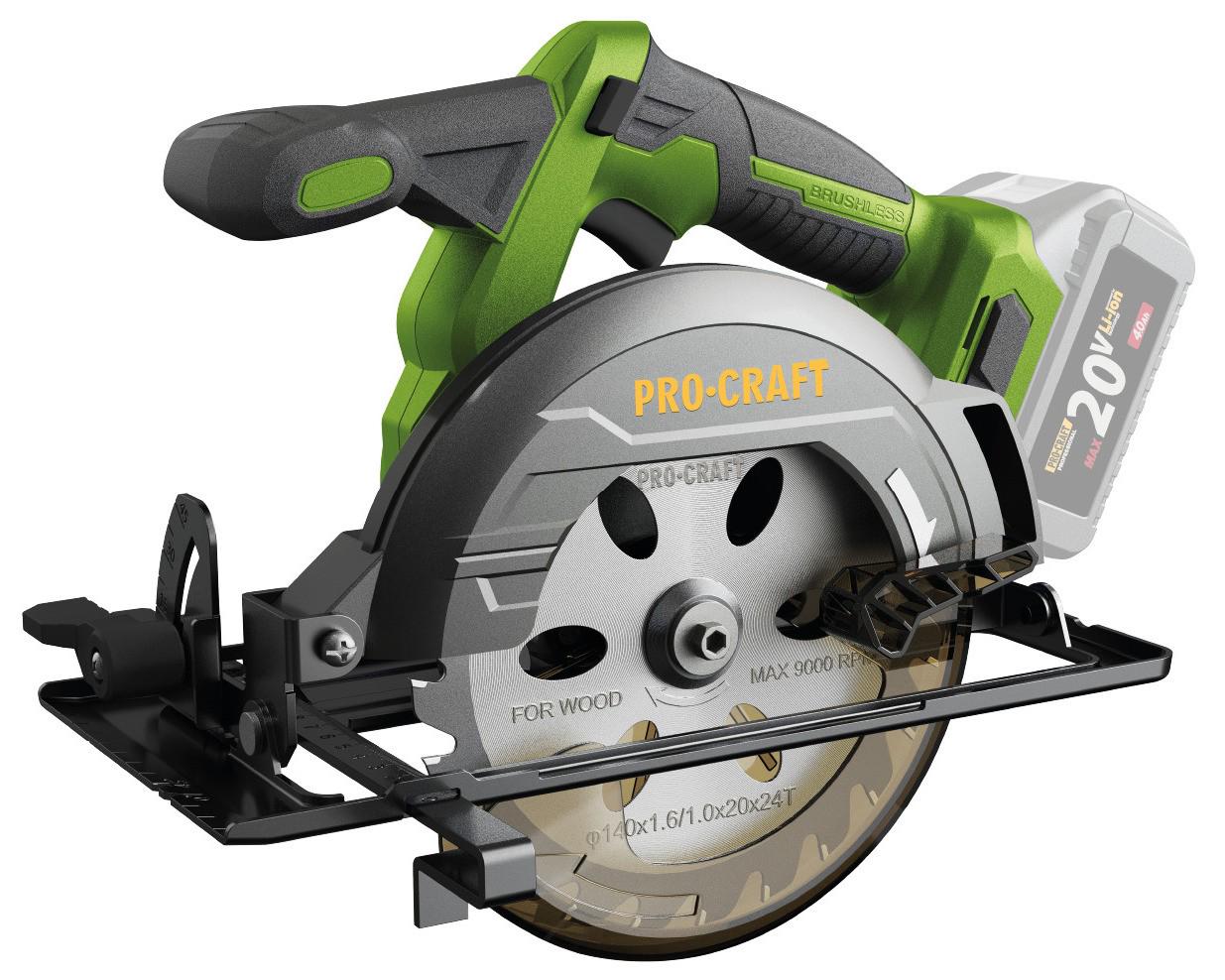 Пила дискова Procraft PCA32 акумуляторна (30284681)