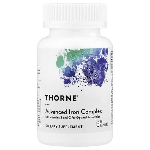 Залізо Thorne Advanced Iron Complex 60 капс. (THR-75003)