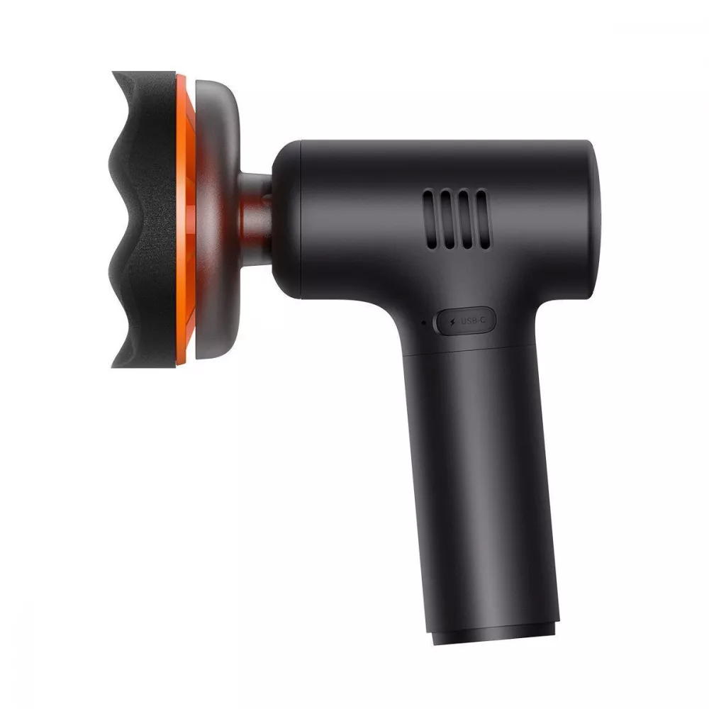 Машинка для авто BASEUS NeoPower Wireless Mini Car Waxer 0882 Lite аккумуляторная беспроводная Black (784780456)