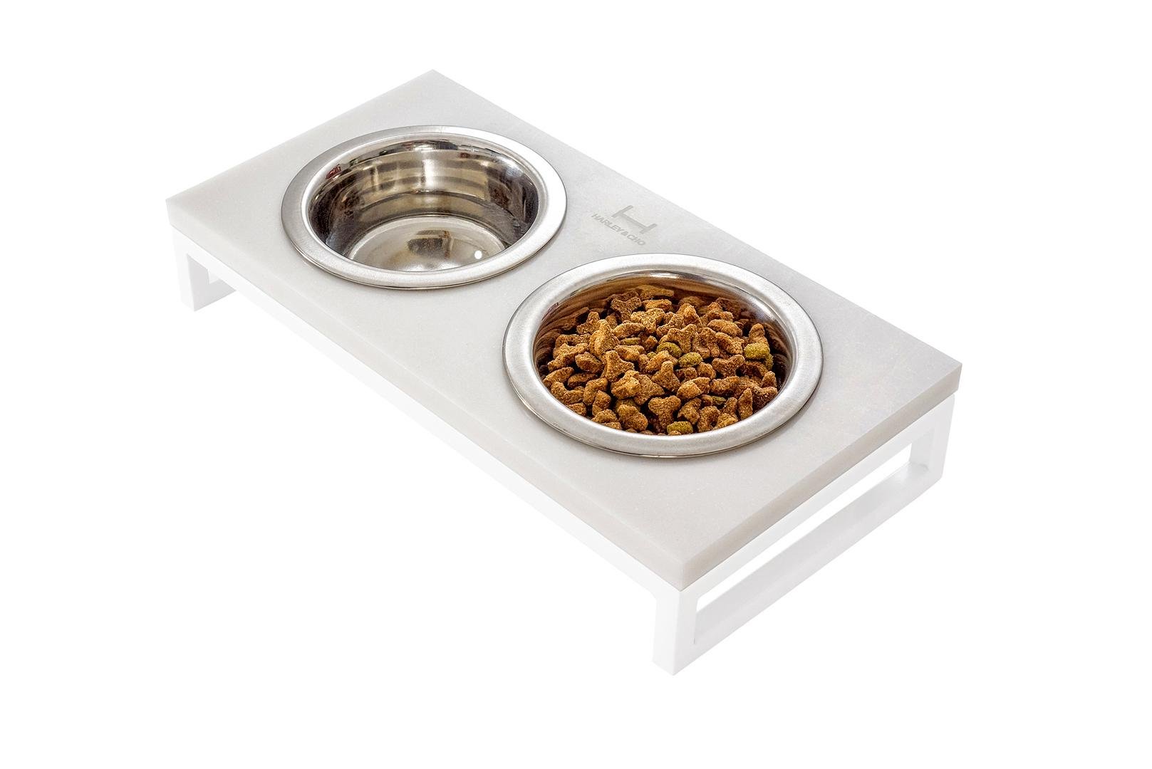 Миски Harley and Cho для собак и кошек 0,2 л White Stone/White (3300284)