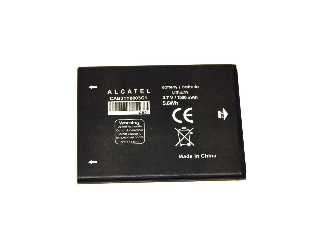 Акумулятор для Alcatel OT918/OT4010/OT4033 CAB31Y0003C1 1500 mAh 3,7V