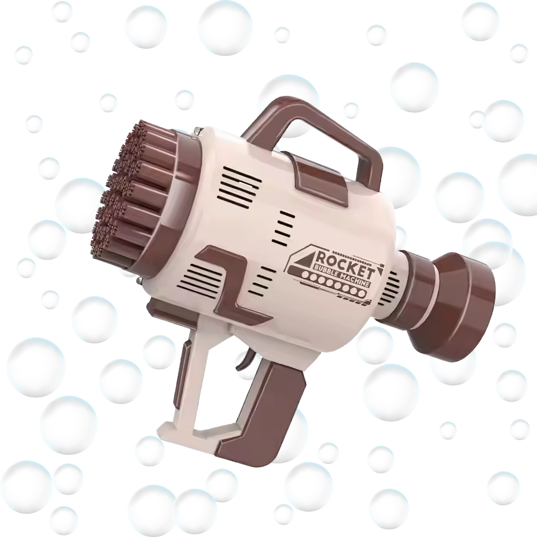 Генератор мыльных пузырей на аккумуляторе для детей Коричневый - фото 5 Генератор мыльных пузырей на аккумуляторе для детей Коричневый - фото 5