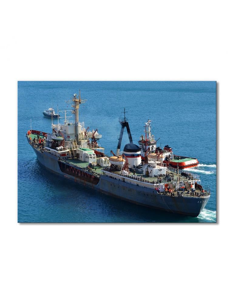 Картина модульная Судно 1 модуль 80x120 см