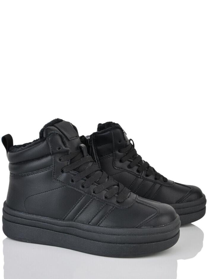 Кожаные зимние ботинки Stilli WAMN110-1 р. 36 Черный