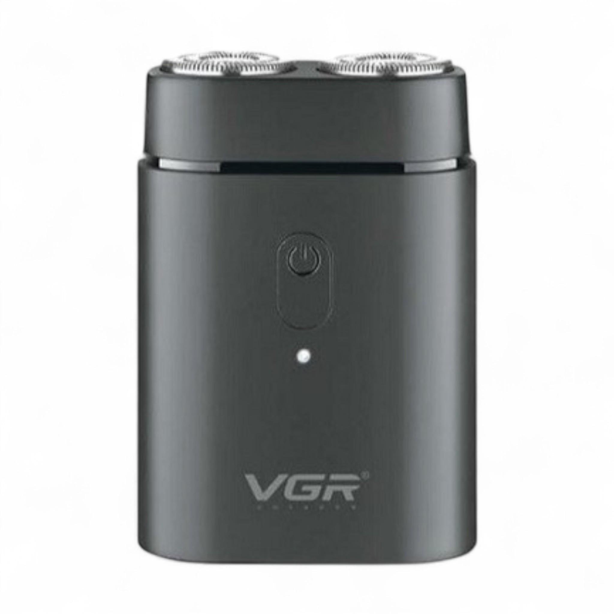 Електробритва VGR V-341 шейвер подвійне лезо IPX7 Black (E_V-341Black)