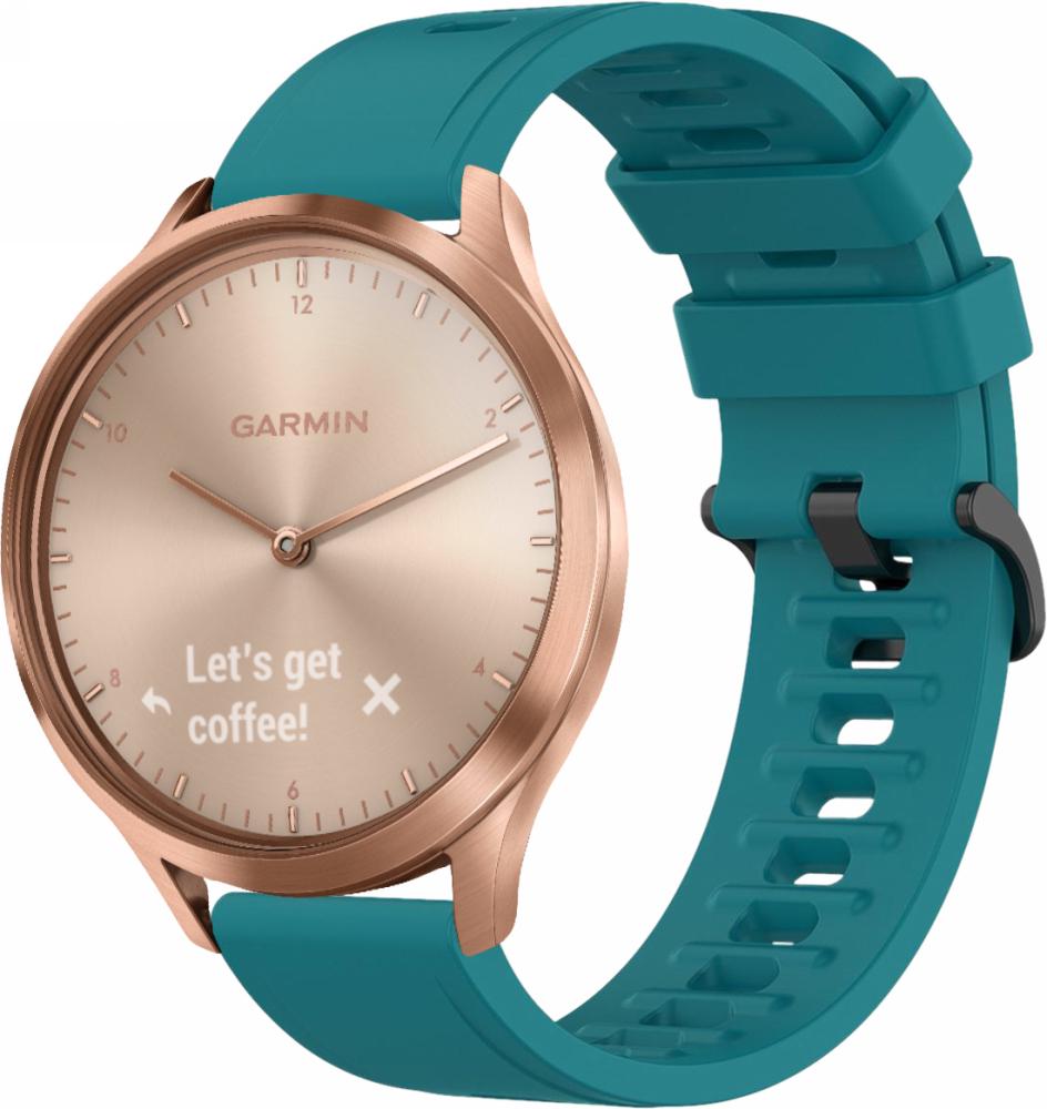 Ремінець Convex для Garmin Vivomove HR Teal 20 мм (18466)