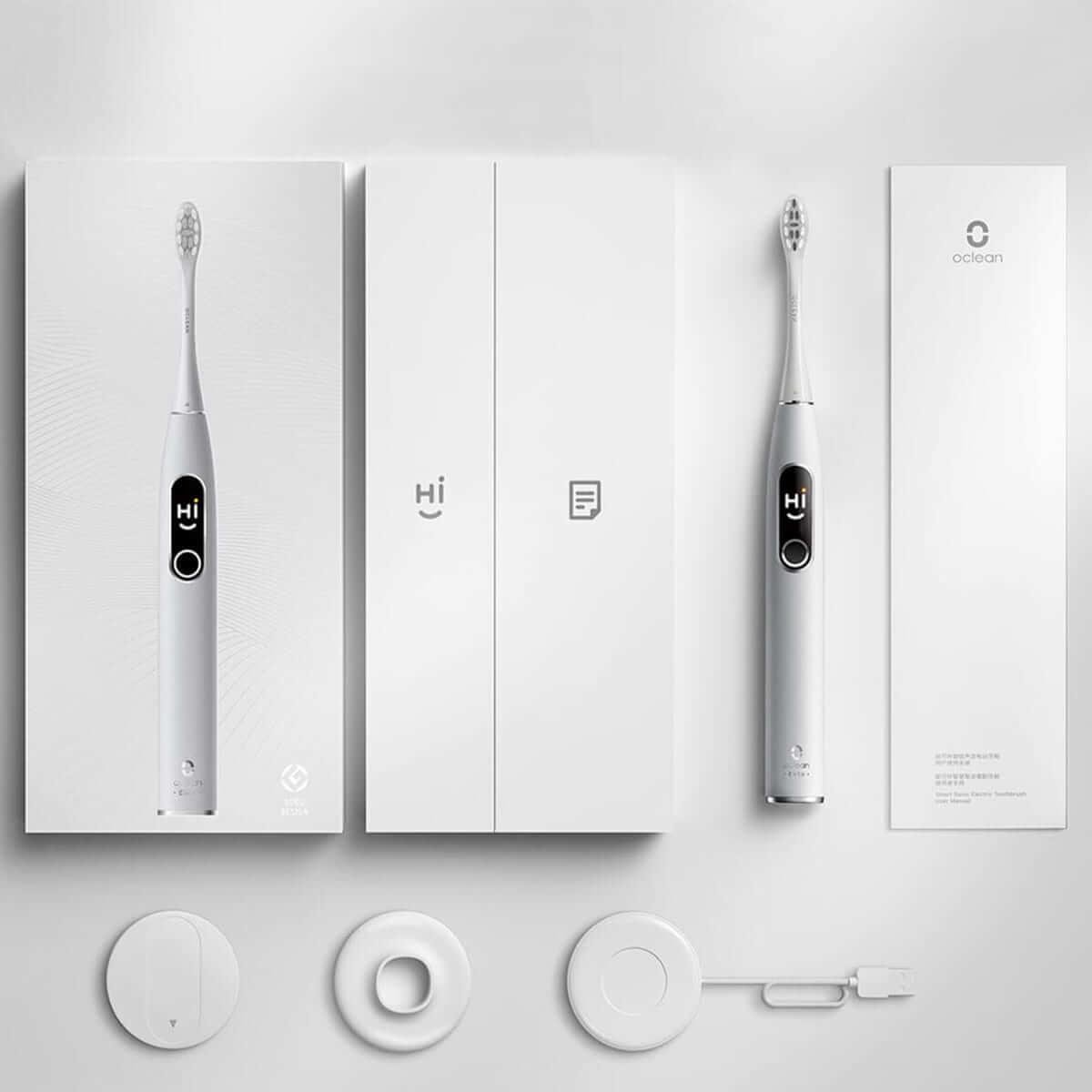 Електрична зубна щітка Oclean X Pro OLED Elite Grey - фото 6