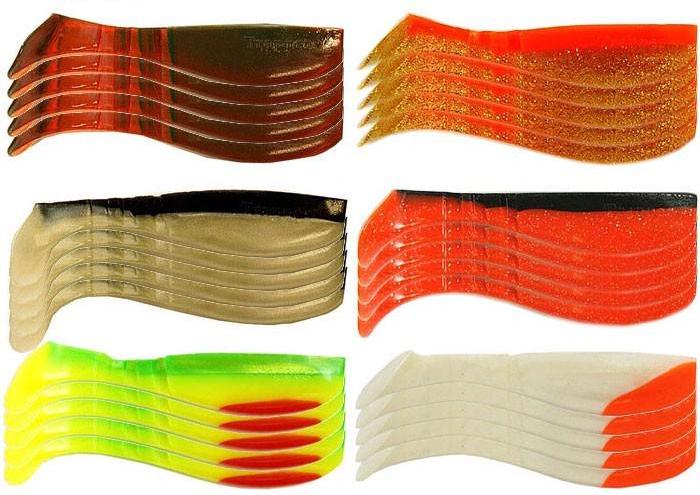 Набір приманок Fox Trapper №3 силіконових 80 мм 30 шт. (138477)