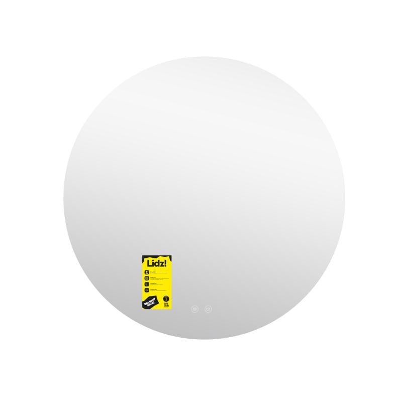 Дзеркало настінне Lidz Astra (AS1) R800 мм кругле з LED-підсвічуванням Touch/антизапотіванням/димером/регулюванням яскравості (LDASR80049290)