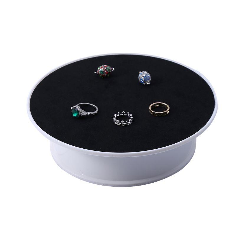 Поворотный фотостолик для предметной съемки 3D Heonyirry C366 с черной накладкой Белый - фото 4 Поворотный фотостолик для предметной съемки 3D Heonyirry C366 с черной накладкой Белый - фото 4