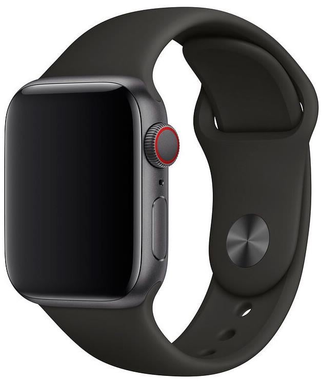 Силіконовий ремінець Band Sport Series for Apple Watch 45/44/42mm, Black (HC)