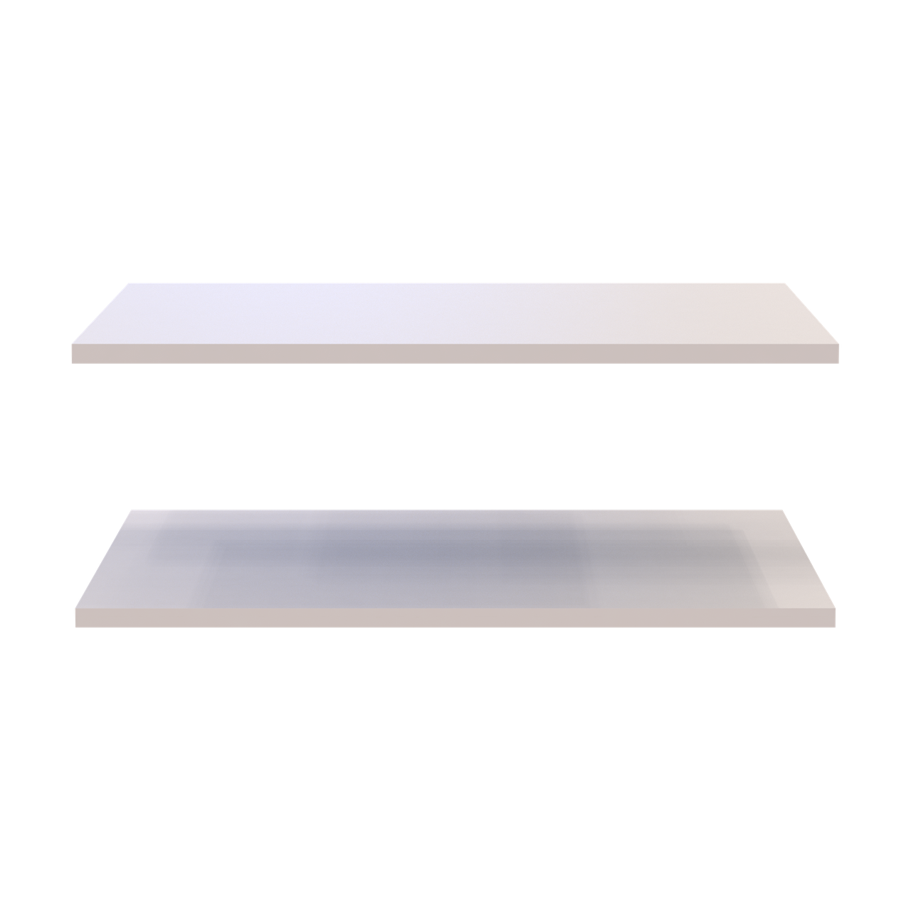 Полиці до тумби Doros Кассель 2 шт. 61,5х34,5х1,6 см Кашемір (41516221) - фото 3