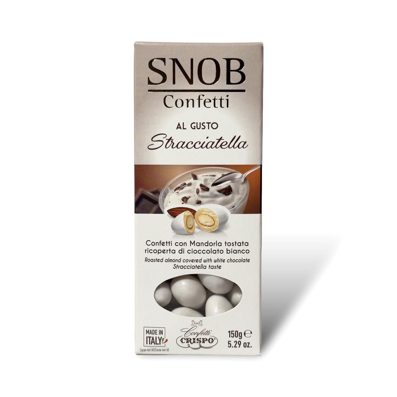 Драже с миндалем CRISPO со вкусом страчателла snob confetti stracciatella 150г