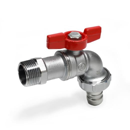 Кран шаровый Giacomini R620Х003 хромированная латунь для полива 1/2" - фото 3 Кран шаровый Giacomini R620Х003 хромированная латунь для полива 1/2" - фото 3