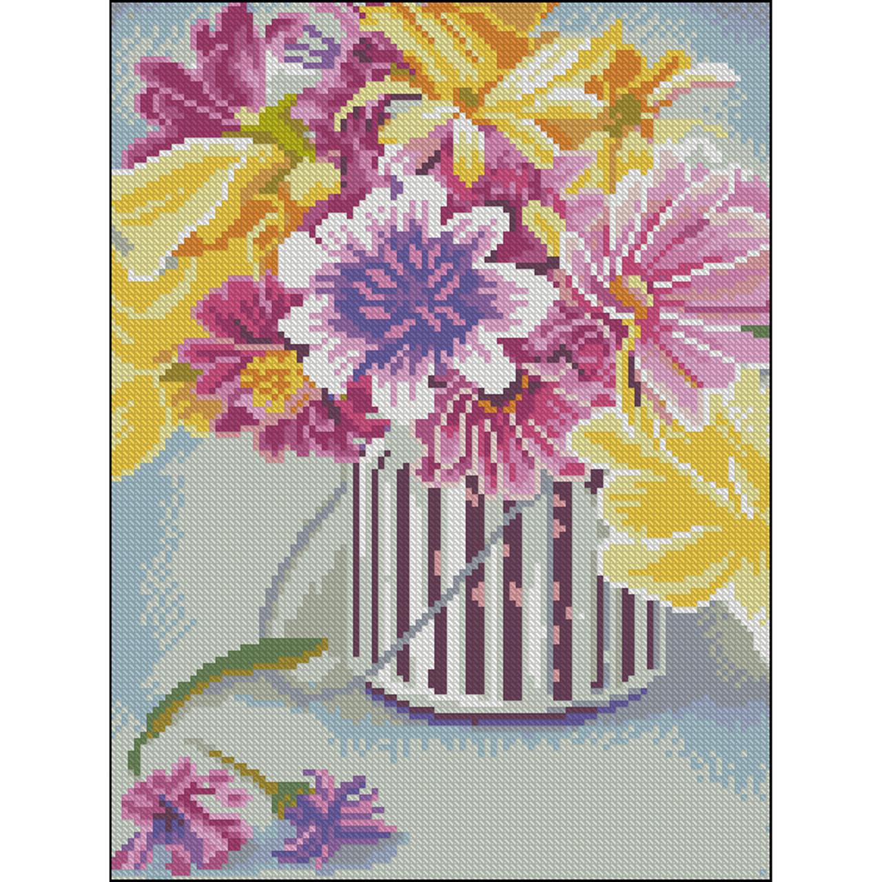 Алмазная мозаика Strateg Краски жизни без подрамника 30х40 см (ZAV3040-34)