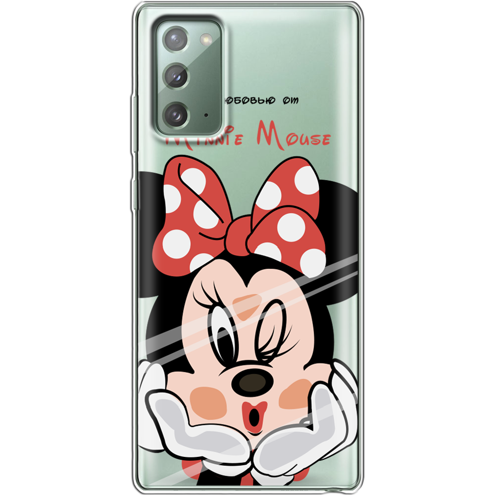 Чехол Boxface Samsung N980 Galaxy Note 20 Lady M Прозрачный силикон (40568-cc59-40568)
