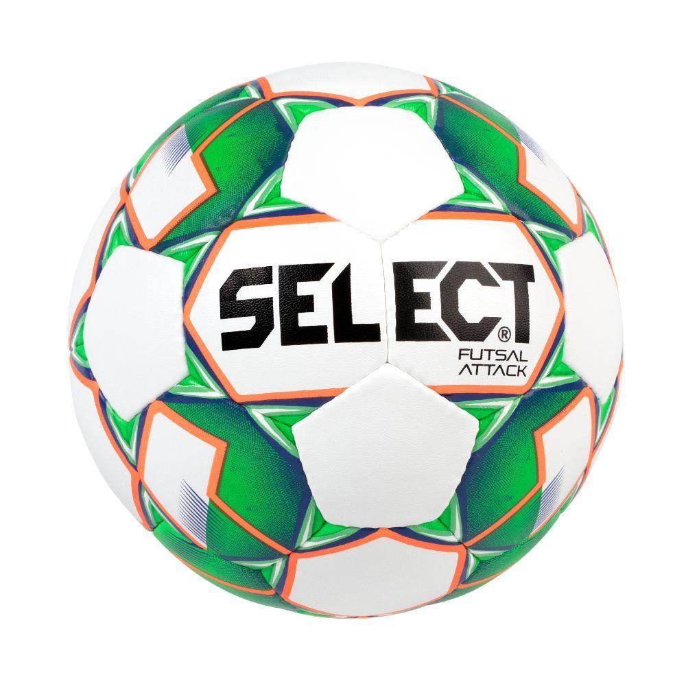 Мяч для футзала Select Futsal Attack №4 White/Green (FM-0010-SA)