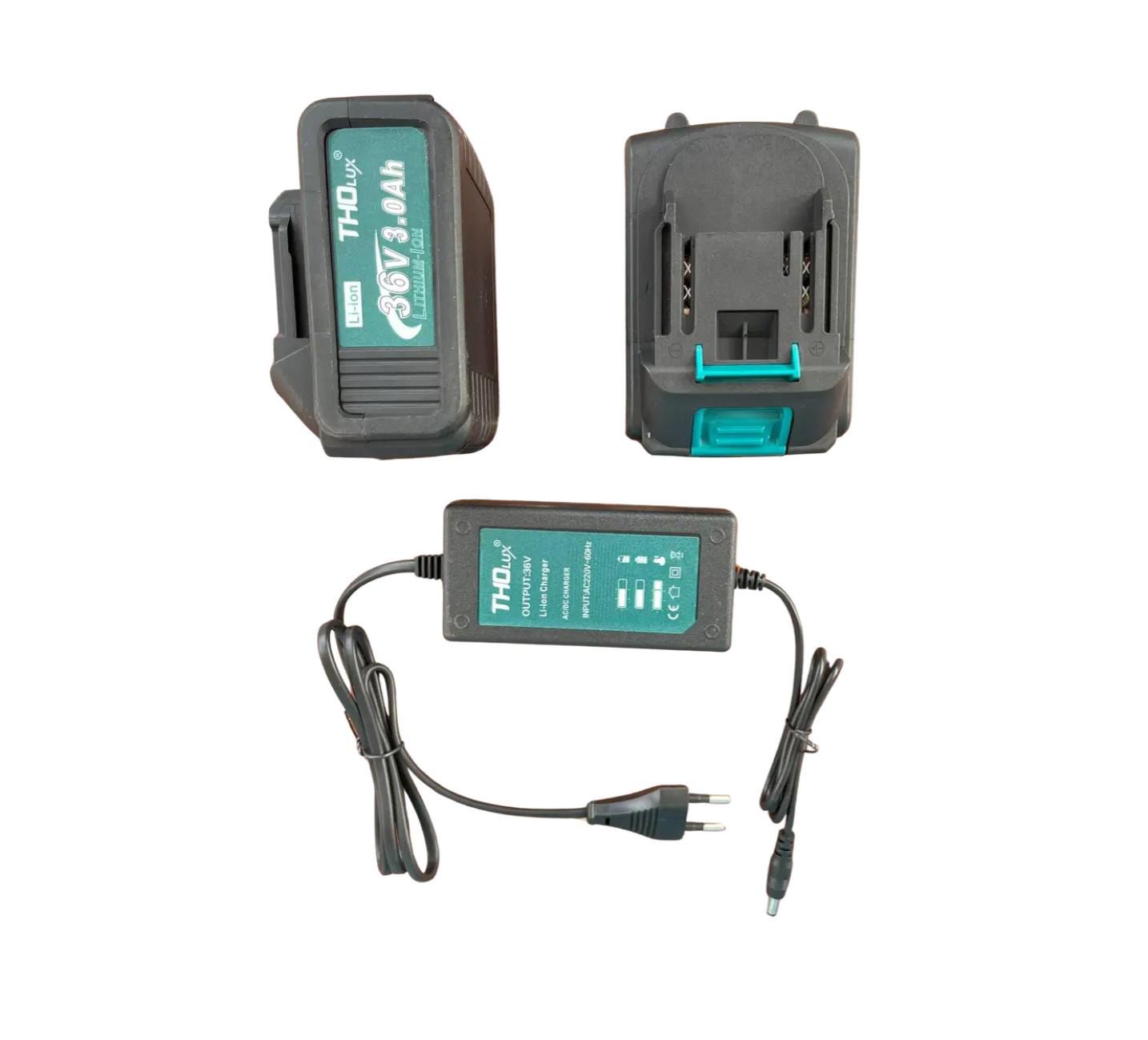 Мотокоса безщіткова THO Lux акумуляторна (26210190) - фото 4 Мотокоса безщіткова THO Lux акумуляторна (26210190) - фото 4