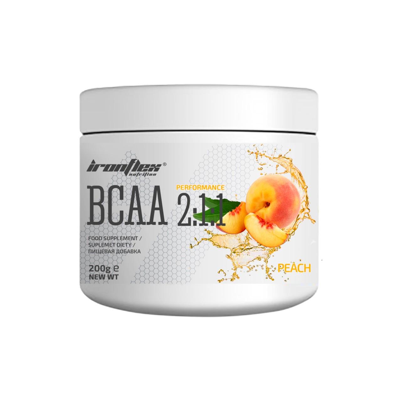 Амінокислоти BCAA Performance 2-1-1 Natural 200 г