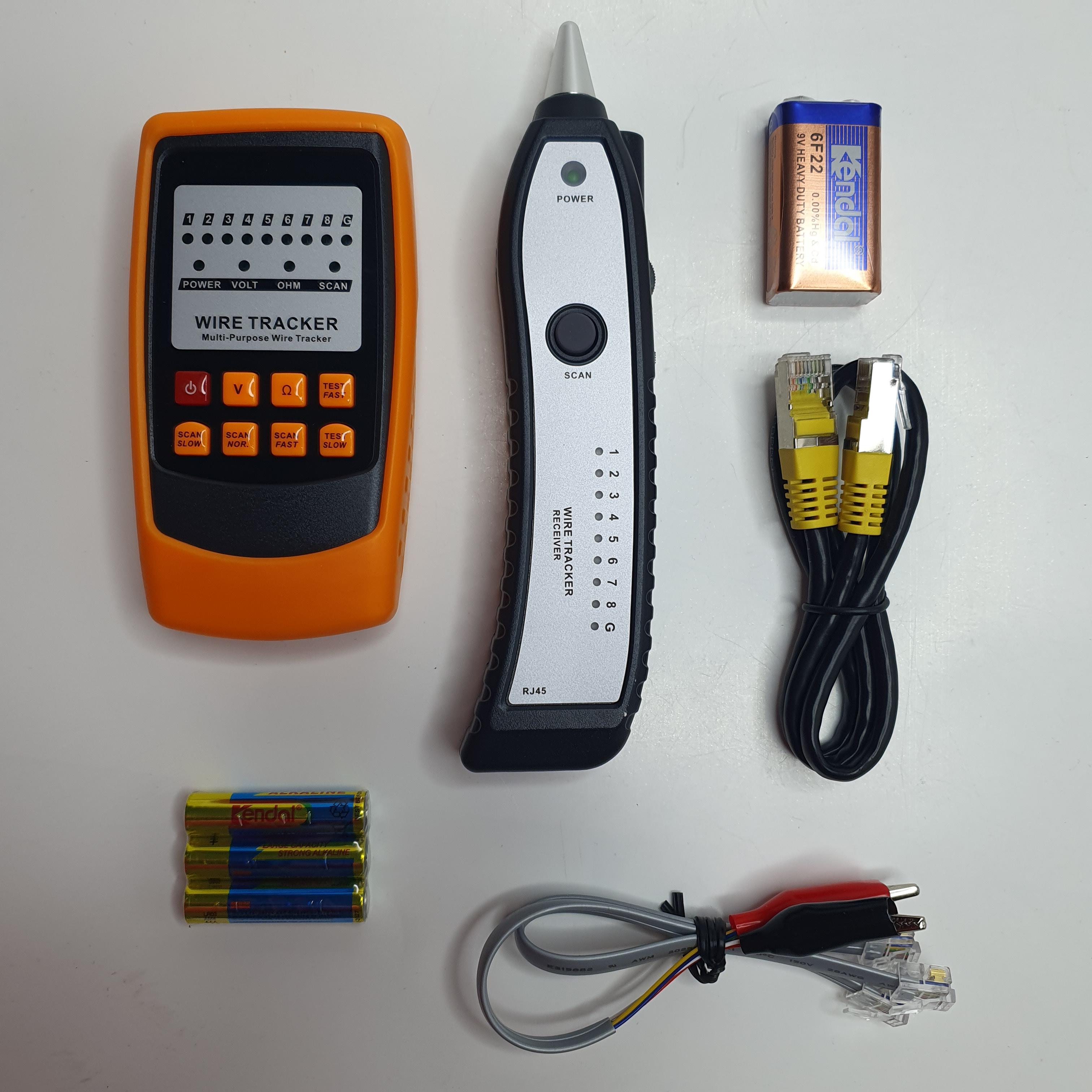 Тестер кабельный LAN с разъемами RJ-11 и RJ-45 для поиска проводов GМ-6О Тестер кабельный LAN с разъемами RJ-11 и RJ-45 для поиска проводов GМ-6О