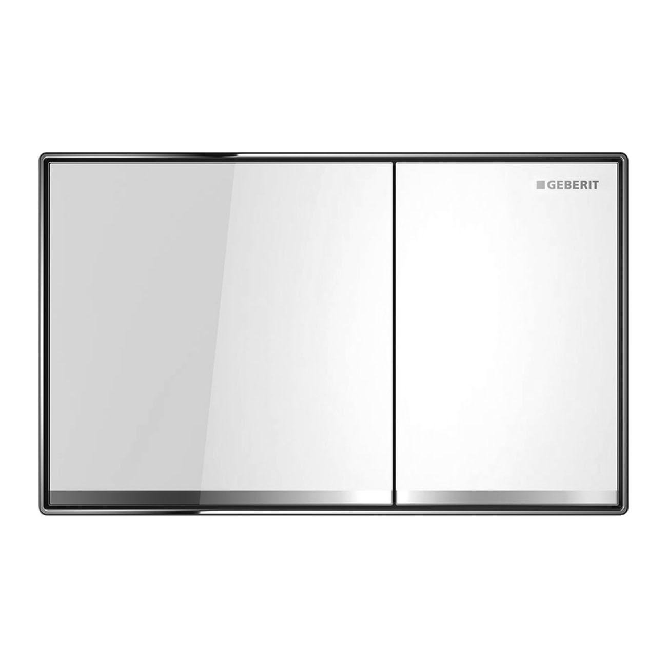 Кнопка слива для инсталляции Geberit Omega60 115.081.SI.1 Белый (71345)