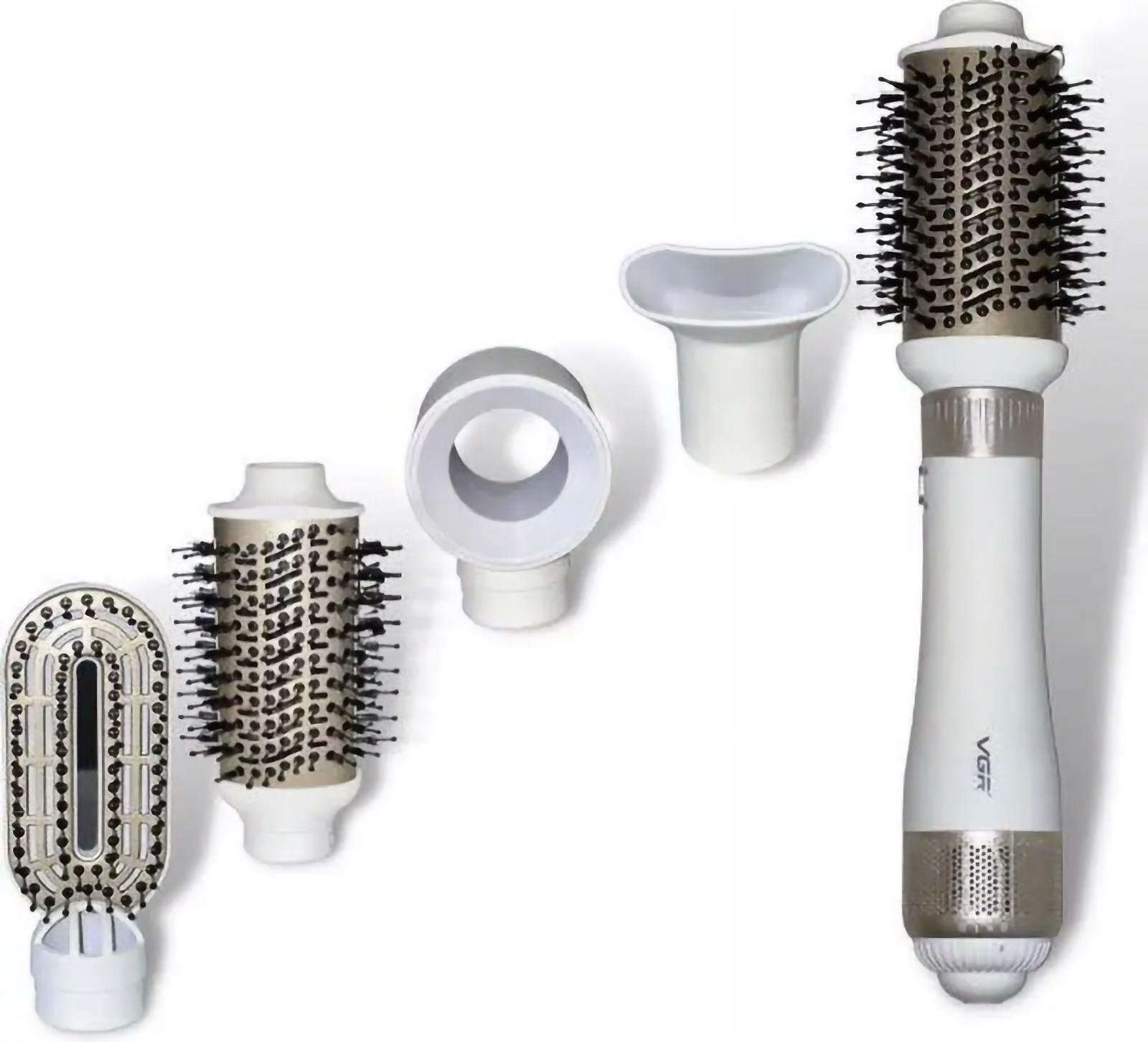 Фен-щітка для волосся VGR Білий