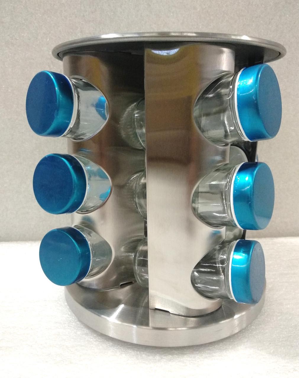 Набор емкостей для специй на подставке Bohmann 12 пр. (7860BH) - фото 5