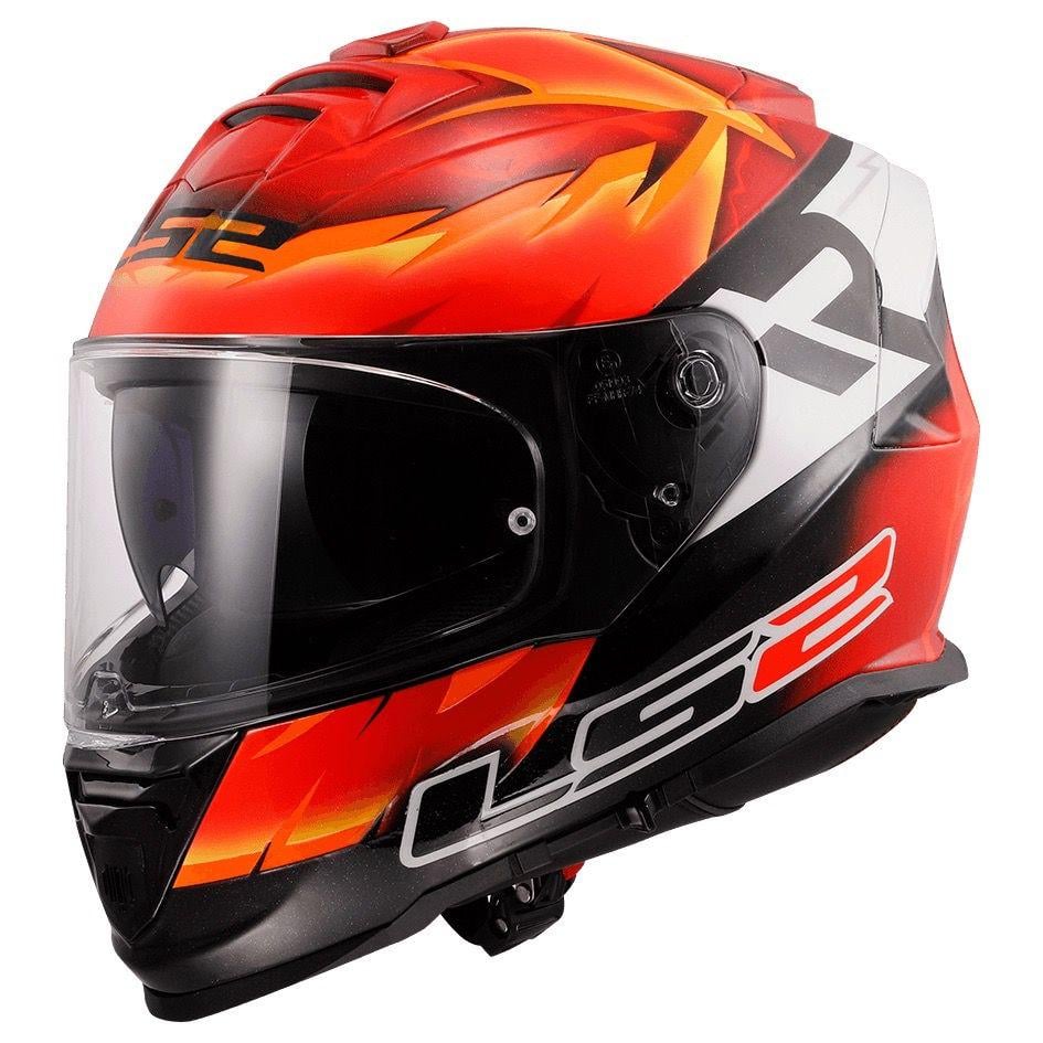 Мотошлем LS2 FF800 Storm 2 Rinaldi M Gloss Orange (49889)