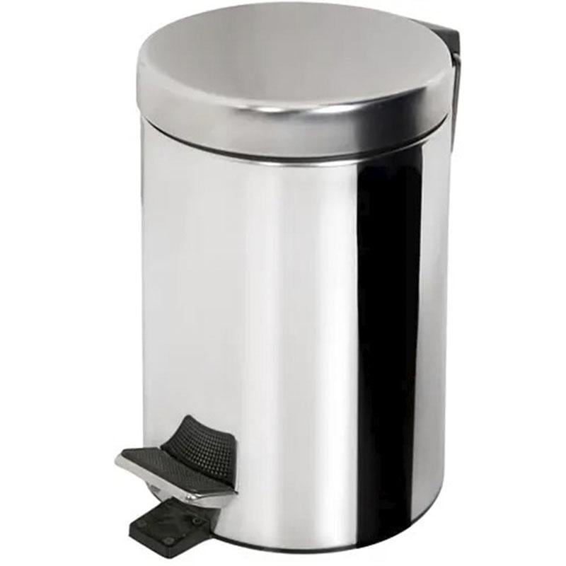 Контейнер для мусора с педалью AWD 2030011 20 л Серый (meg339)