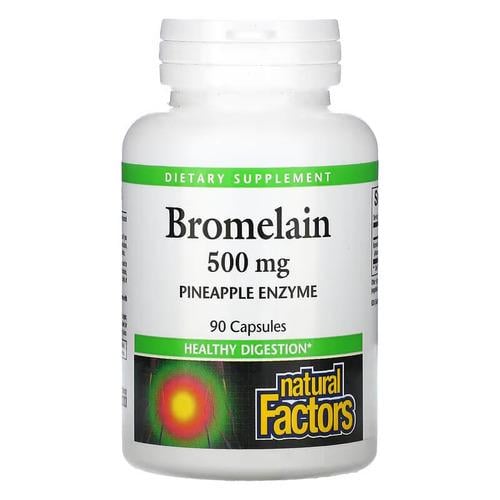 Бромелайн Natural Factors Bromelain 500мг 90 капс. (NFS-01735)