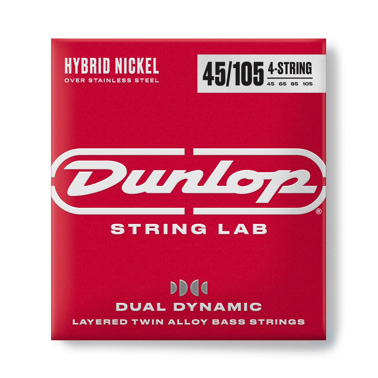 Струны для бас-гитары Dunlop DBHYN45105 LG Scale Hybrid Nickel Wound (128153)