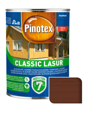 Средство деревозащитное Тиковое дерево Pinotex Classic Lasur 1 л (5302232)