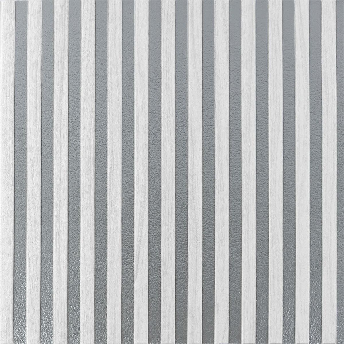 Панель-рейка 665х665х5 мм White/Silver (991944384)