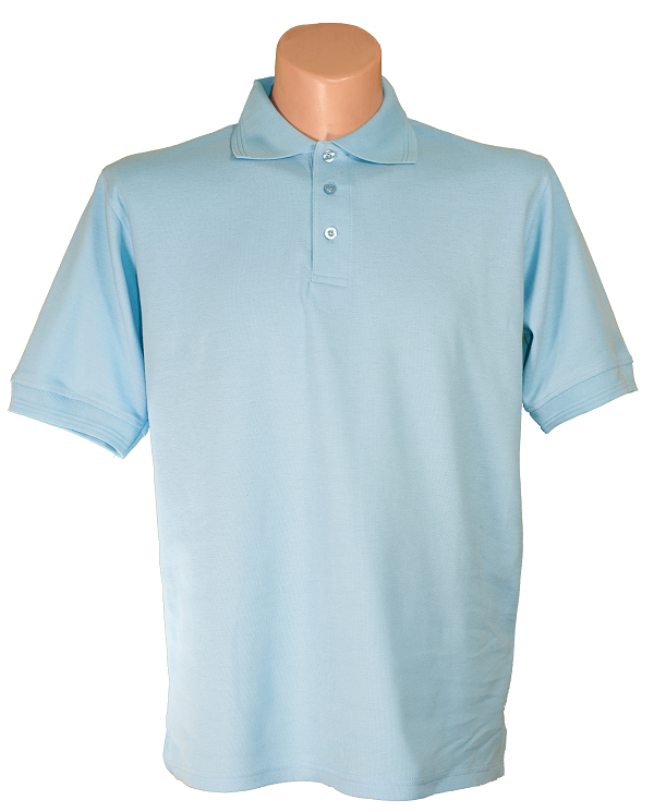 Поло мужское American Style XXL Голубой (27918982)