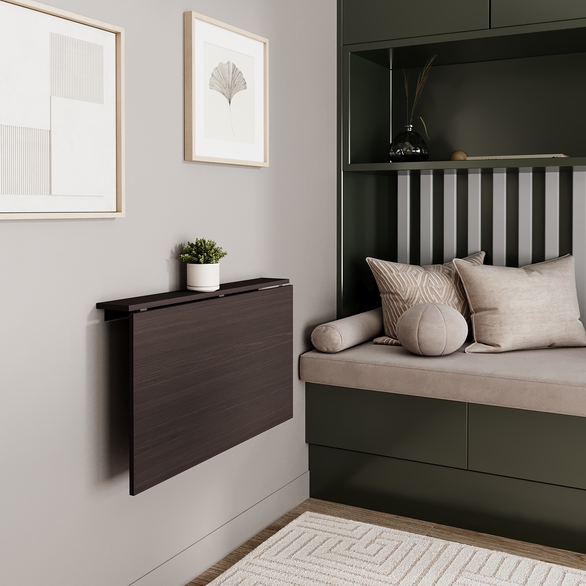 Стол-трансформер ART IN HEAD Mini 900x120 мм Венге (TB20050000030) - фото 5 Стол-трансформер ART IN HEAD Mini 900x120 мм Венге (TB20050000030) - фото 5